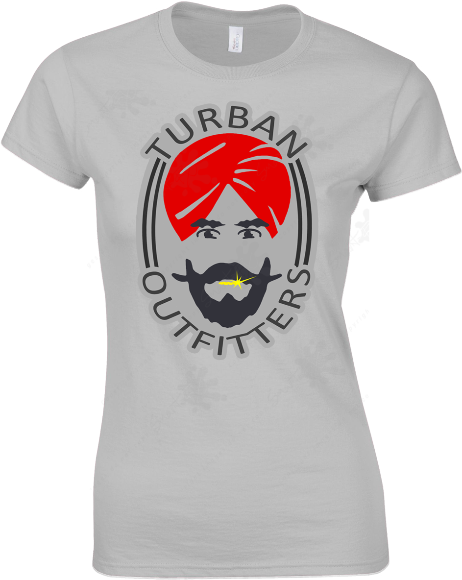 Grey Turban Outfitters Ladies T Shirt From Internet - Buzzcocks Tshirt Clipart (1200x1200), Png Download