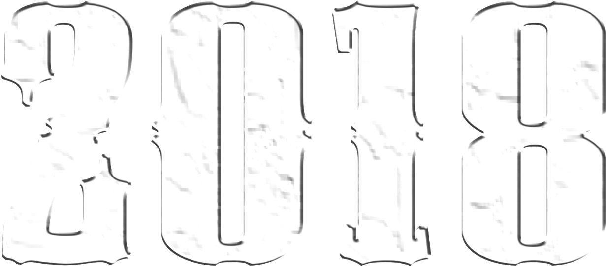 Happy New Year 2018 Download Psd Wallpapers - Calligraphy Clipart (1600x914), Png Download