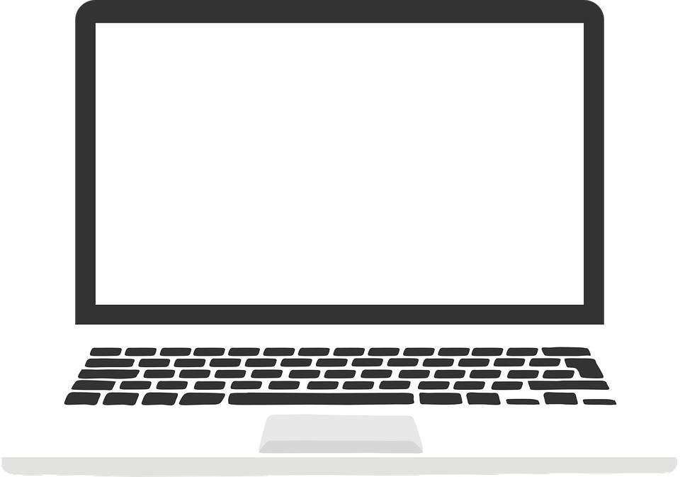 Computer, Monitor, Screen, Technology, Laptop - Computadoras Animadas Para Escribir Png Clipart (960x673), Png Download