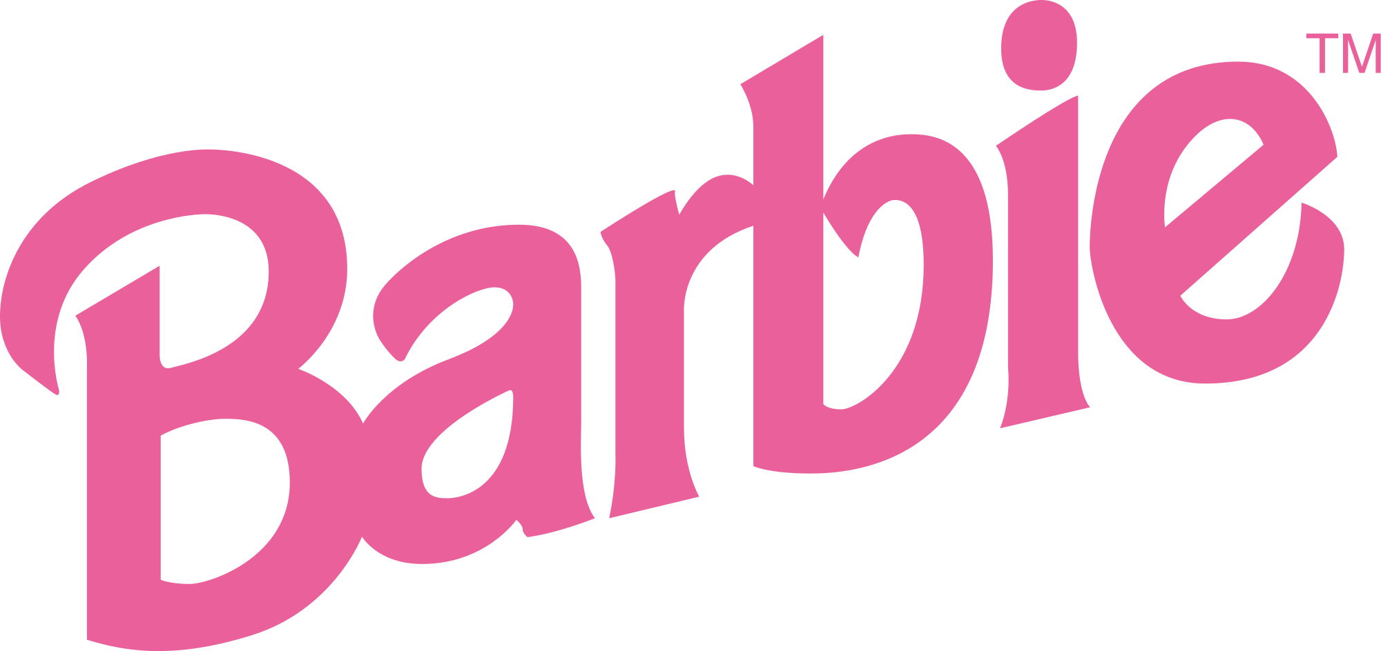 Symbol Barbie Names Png Logo - Barbie Logo Clipart (2000x944), Png Download