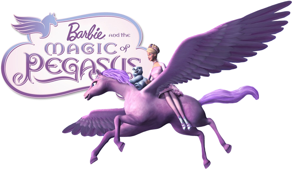 Barbie And The Magic Of Pegasus 3-d - Barbie Clipart (1000x562), Png Download