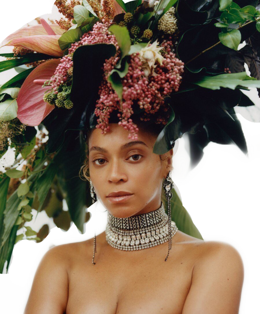 Beyonce Vogue Clipart (1024x1238), Png Download