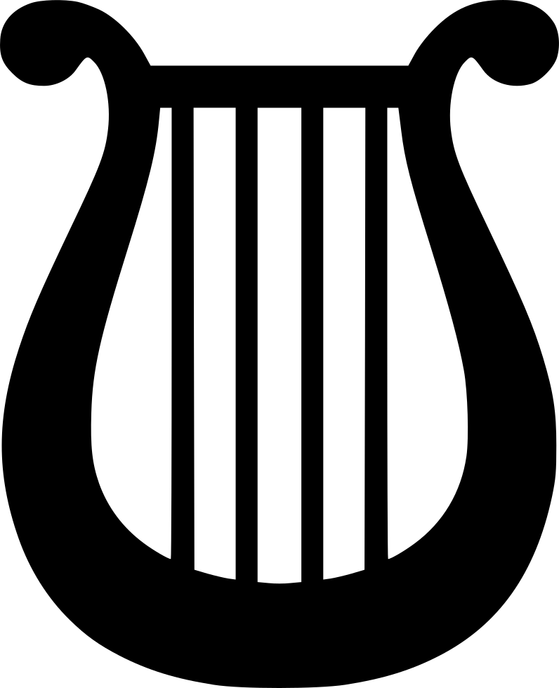 Lyre At Getdrawings Com Free For Personal - Lyre Png Clipart (796x980), Png Download