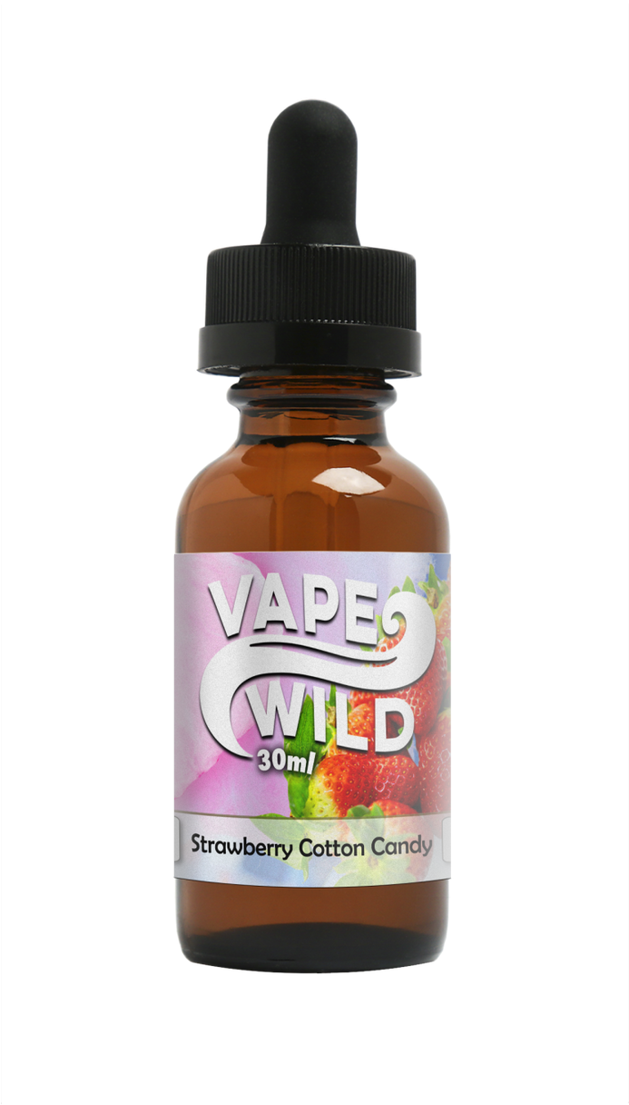 Vape Wild Strawberry Cotton Candy - Vape Wild Stardust Clipart (692x1280), Png Download