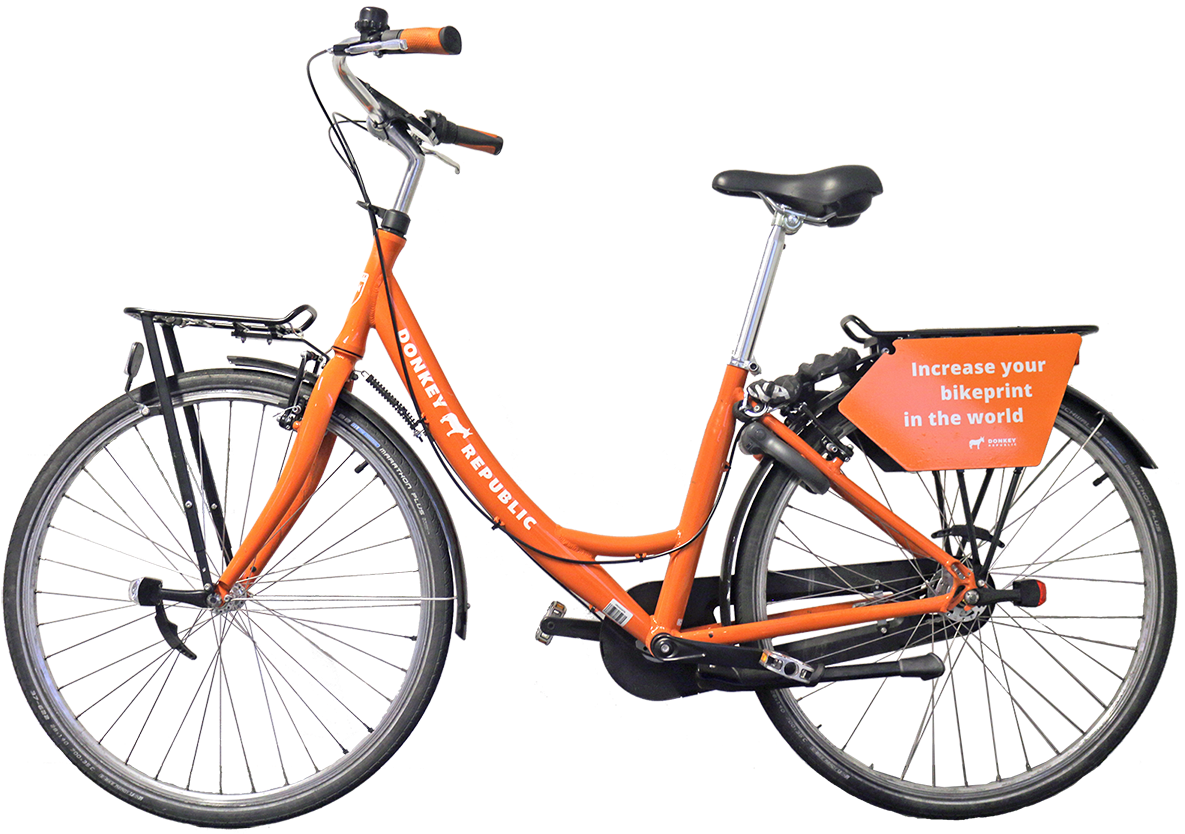 Price For A Donkey Bike - Donkey Republic Bike Chain Clipart (1200x835), Png Download