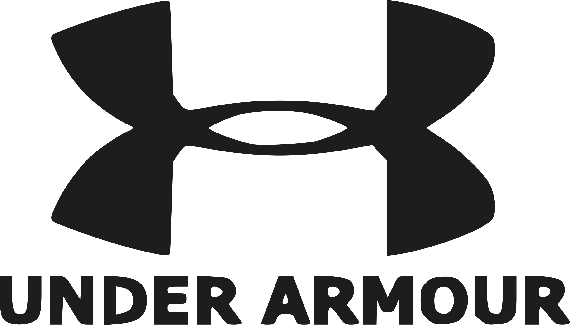 Under Armour Logo Png Transparent - Logo Under Armour Vector Clipart (2400x1371), Png Download