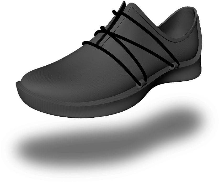 Svg Royalty Free Download Fused Footwear Spark D Printed - Png Spark Shoe Clipart (1000x1000), Png Download