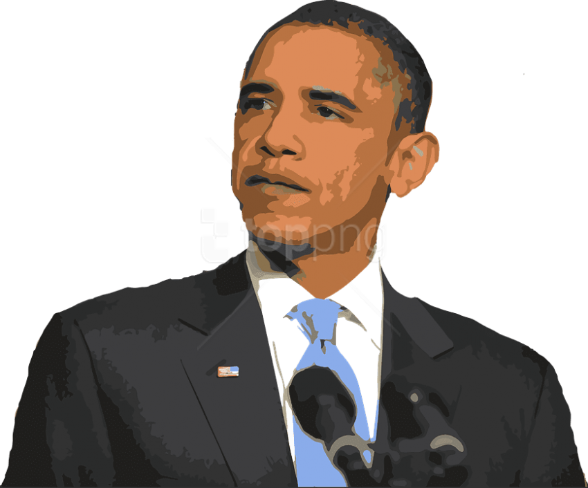 Barack Obama Png - Obama Png Clipart (850x706), Png Download