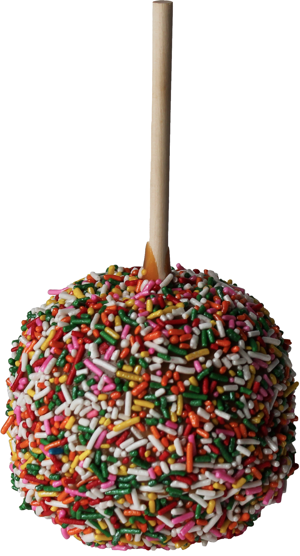 Sprinkles Caramel Apple - Fruit Clipart (4272x2848), Png Download