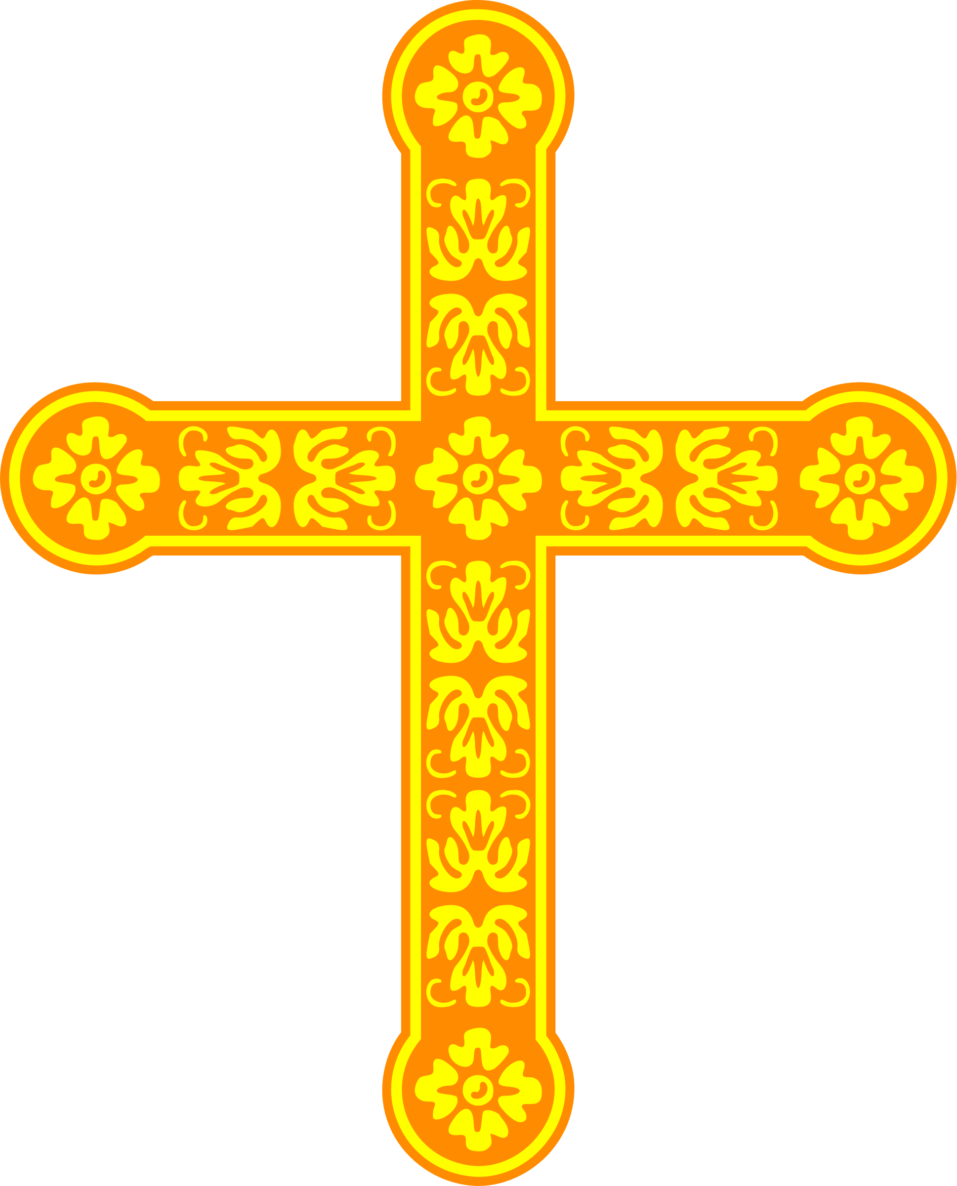 Clipart Big Image Png - Cross Transparent Png (1937x2400), Png Download