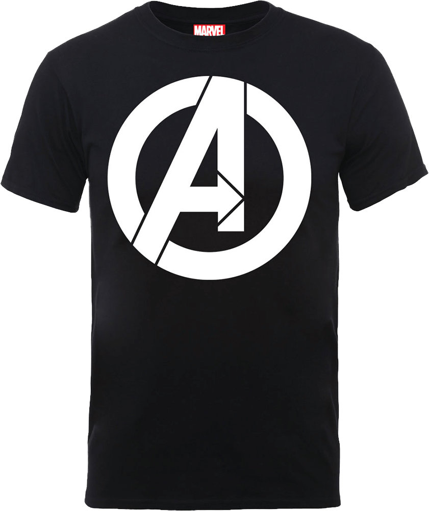 Description - Logo Avenger Black White Clipart (841x1000), Png Download