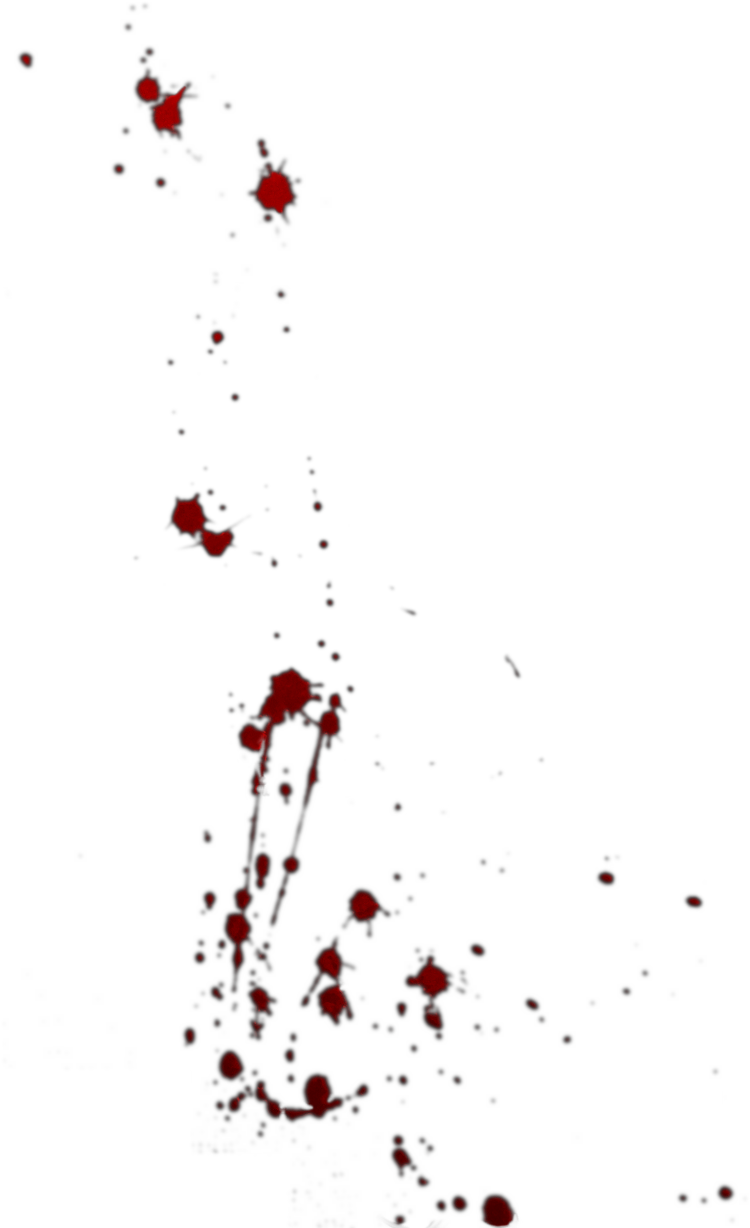 Dripping Blood Png Clipart (1466x2399), Png Download