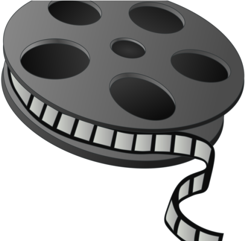 Movie Clipart Movie Reel - Clip Art Film - Png Download (640x480), Png Download