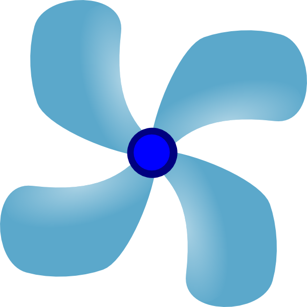 Small - Blade Shapes For Building The Fan Clipart (600x600), Png Download
