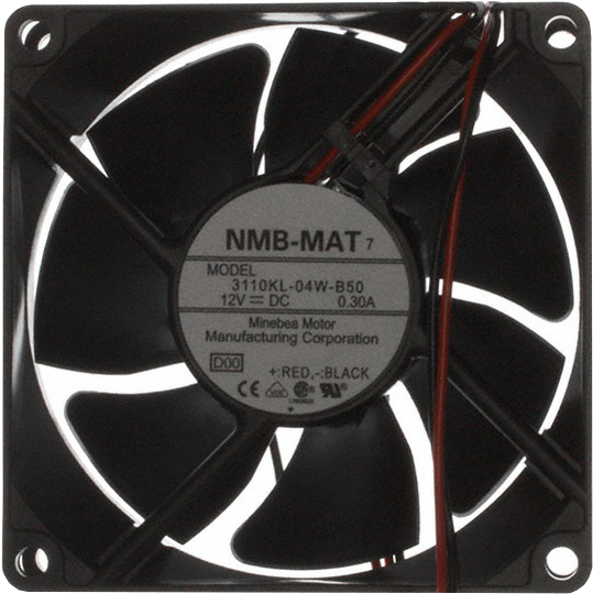 80mm X 80mm X 25mm Replacement Fan For Pe3r - Wd 82740 Mitsubishi Parts Clipart (639x639), Png Download