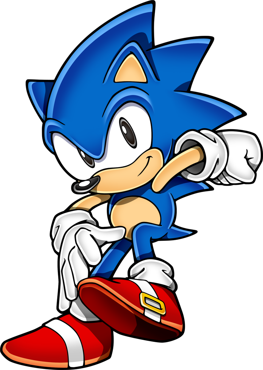 Sonic The Hedgehog Clipart Classic Sonic - Classic Sonic Sonic Mania - Png Download (856x1200), Png Download