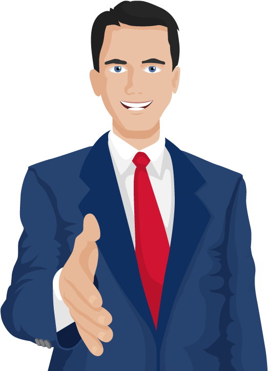 Businessman - Cartoon Transparent Businessman Png Clipart - Large Size Png  Image - PikPng
