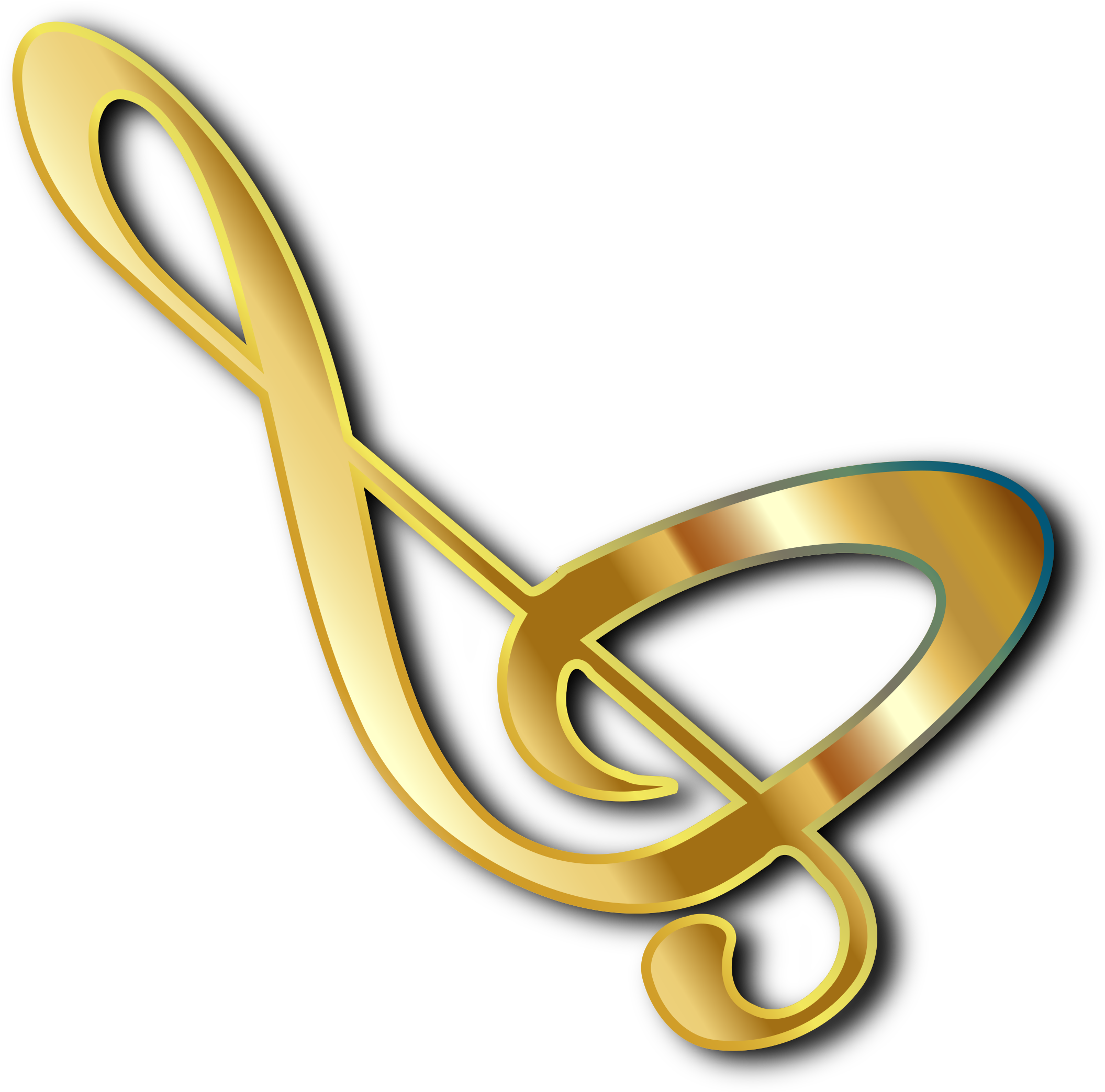 Fancy Treble Clef Words Png - Silver And Golden Jubilee Clipart (2311x2400), Png Download