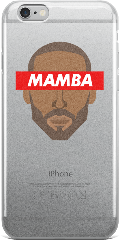 Kobe Bryant Iphone Case - Iphone Clipart (1000x1000), Png Download