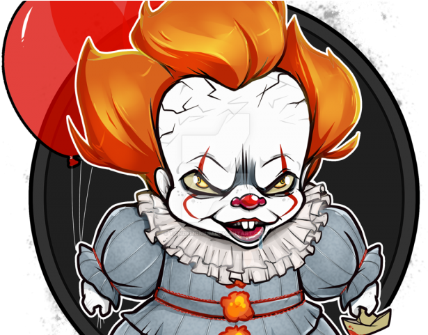 Clown Clipart Pennywise - Pennywise Chibi - Png Download (640x480), Png Download