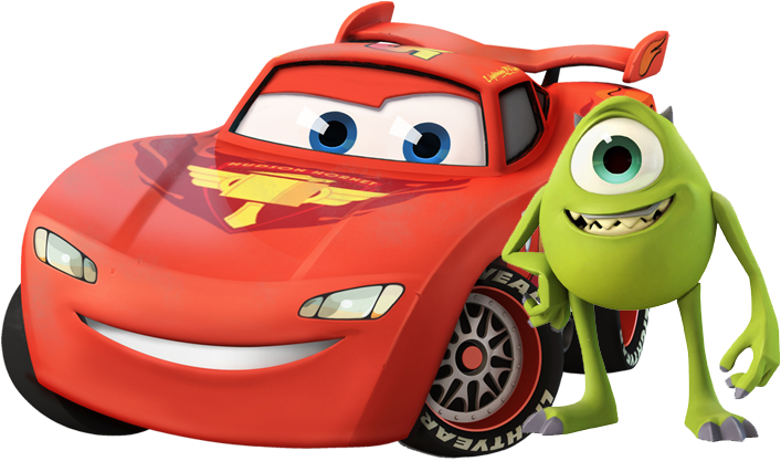 Disney Infinity Clipart - Cars Lightning Mcqueen Art - Png Download (732x441), Png Download