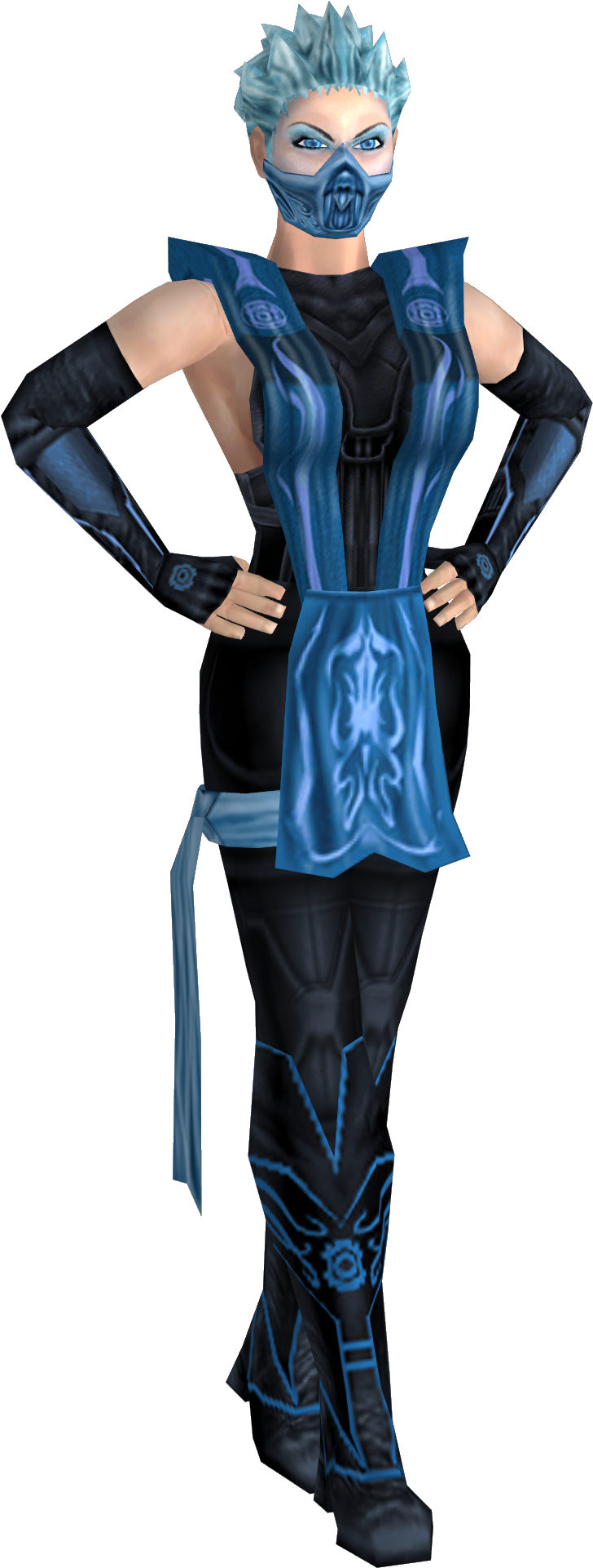 Photo Frost12 - Frost Mortal Kombat Png Clipart (1055x2100), Png Download