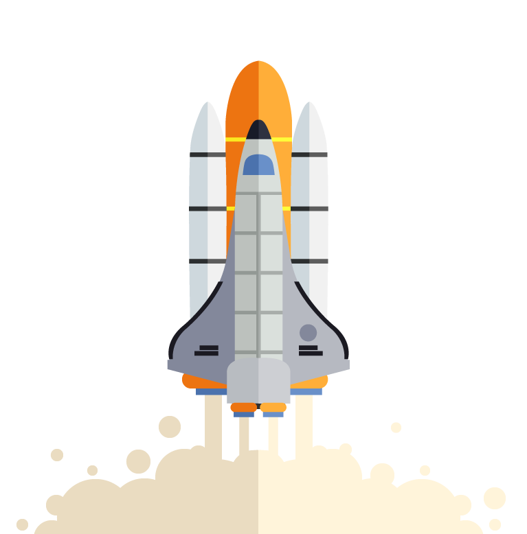 Rocket , Png Download - Rocket Clipart (767x778), Png Download
