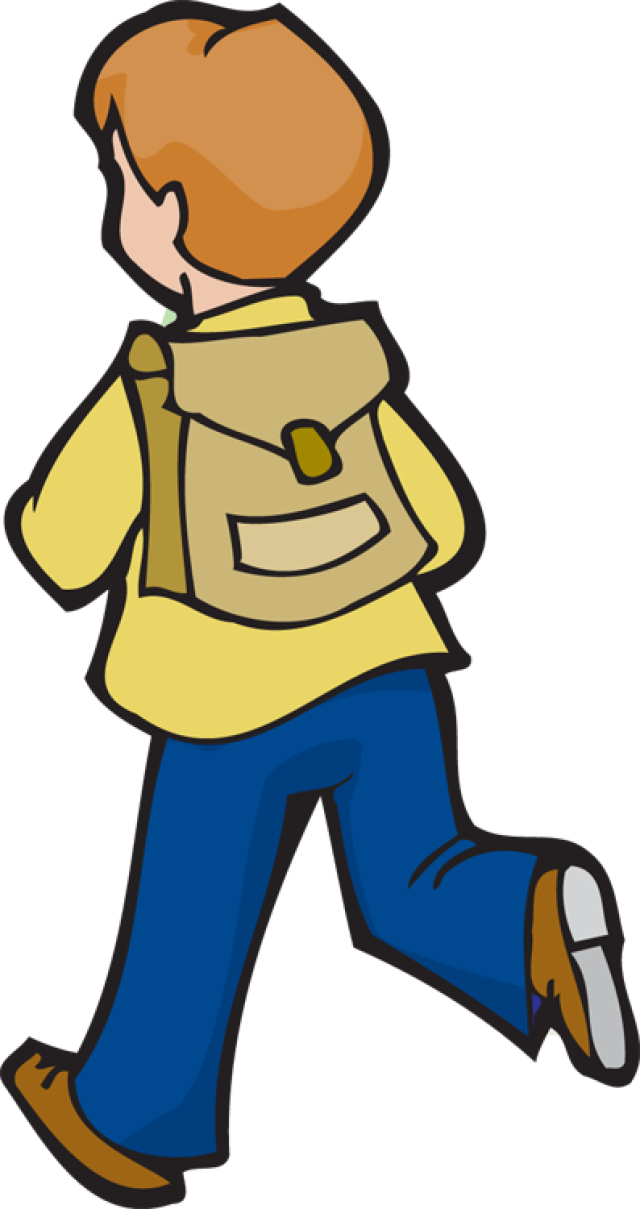 Web Design Clip Art - Going To School Clipart - Png Download (640x1209), Png Download