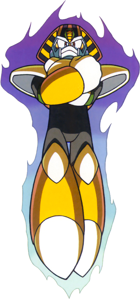 Mega Man Pharaoh Man Clipart (492x1016), Png Download