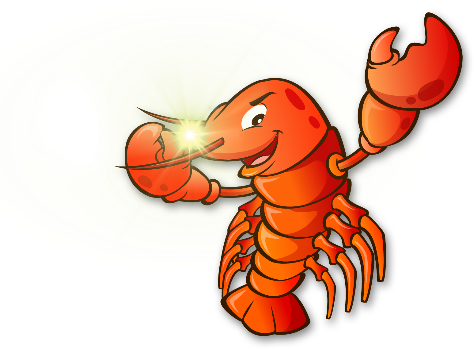 Shrimp - Lobster Cartoon Png Clipart (1711x1140), Png Download