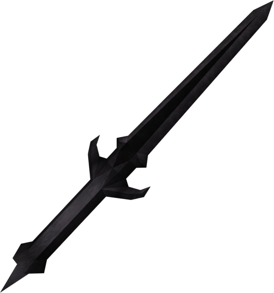 Black Dagger Detail - Rifle Clipart (955x1024), Png Download