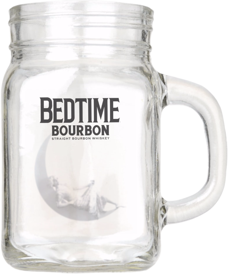 Bedtime Bourbon Mason Jar - Beer Stein Clipart (960x960), Png Download
