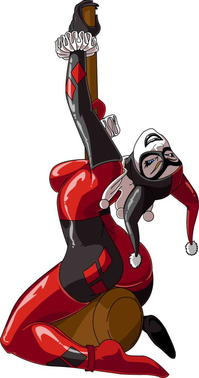 Harley Quinn - Harley Quinn Hot Vector Clipart (649x1230), Png Download