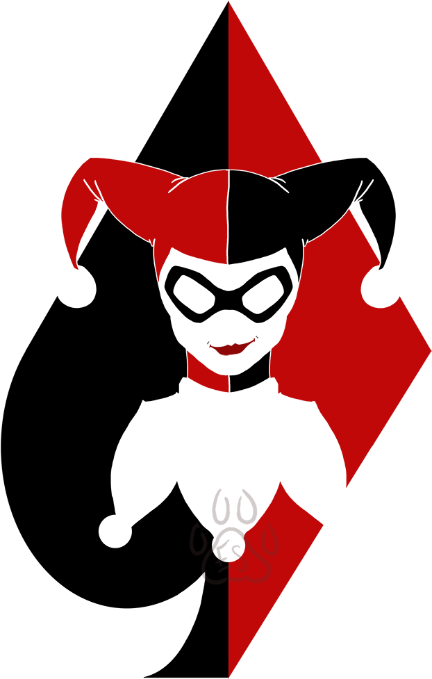 Pin By Whyld Girl On Classic Harley - Joker And Harley Quinn Pngs Clipart (674x1050), Png Download