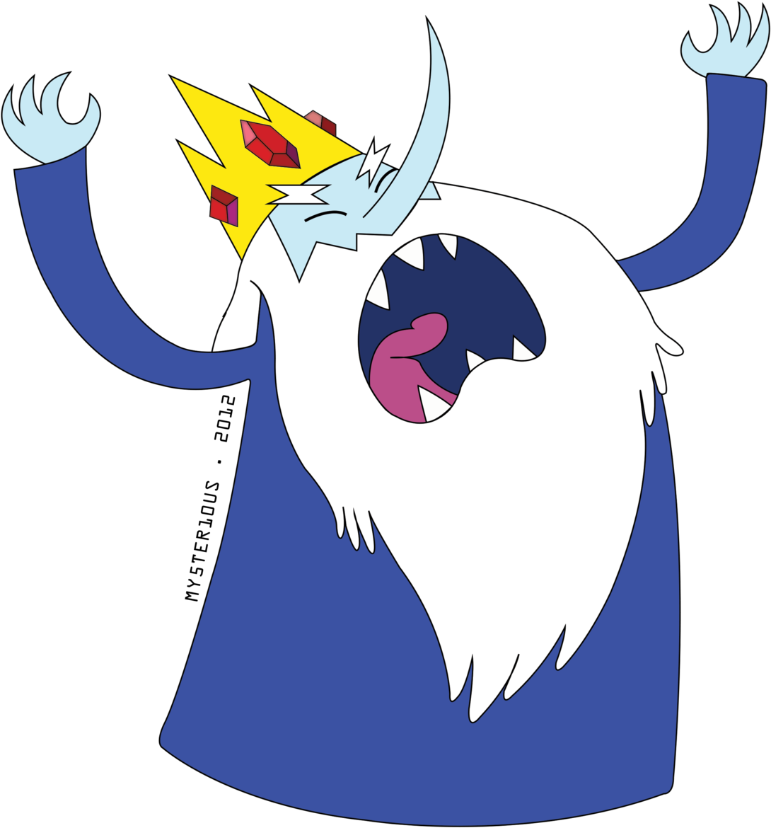 Ice King Png - Adventure Time Buz Kralı Clipart (1280x1280), Png Download