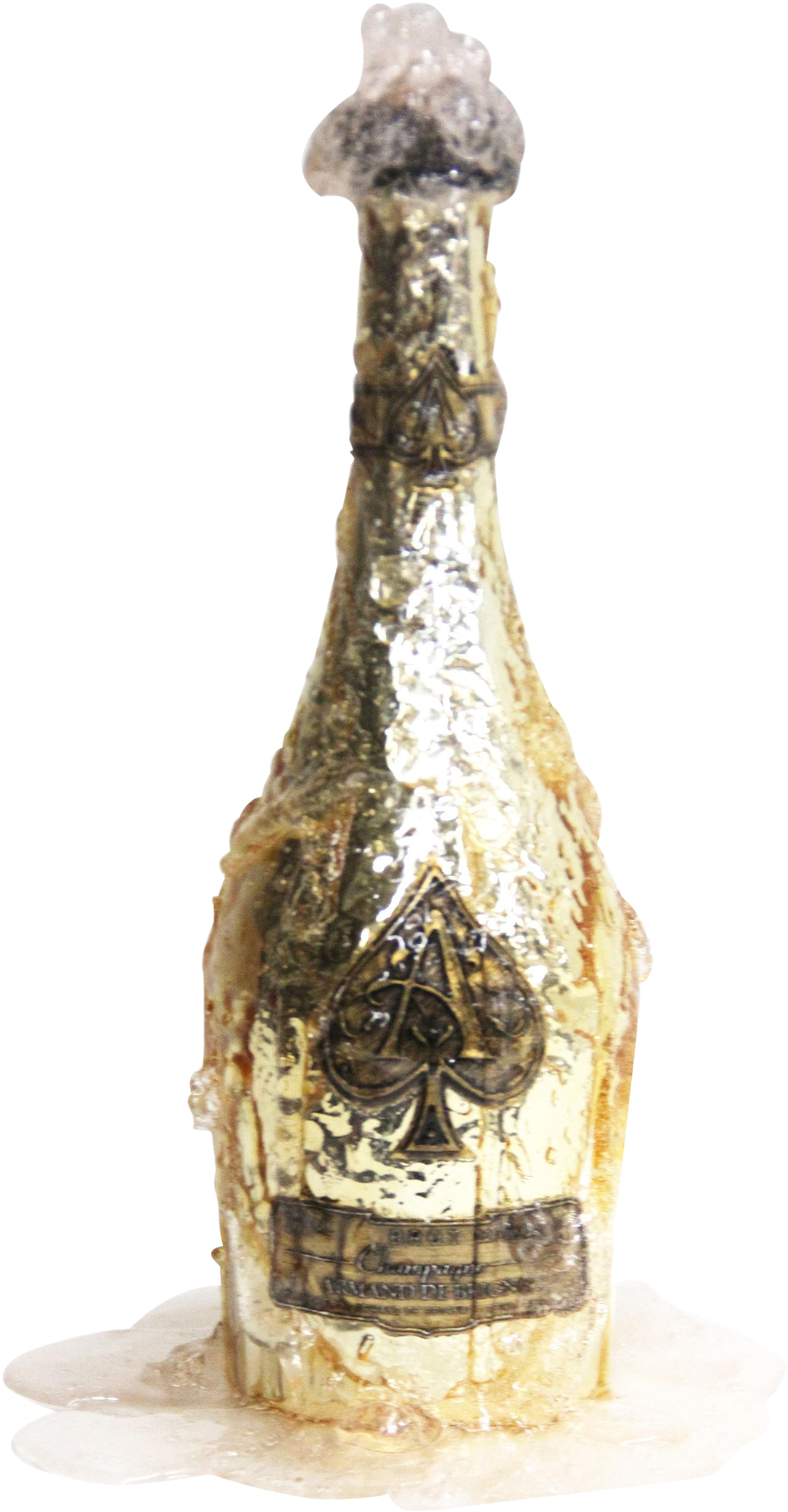Ace Of Spade Bottle Png - Glass Bottle Clipart (3764x3764), Png Download