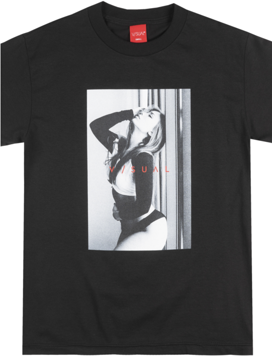 V/sual Study T-shirt Mens Visual Van Styles Model Photography Clipart (541x706), Png Download