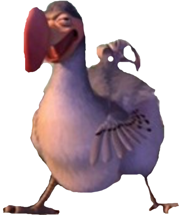 Dab Transparent - Dodo From Ice Age Clipart (1024x768), Png Download