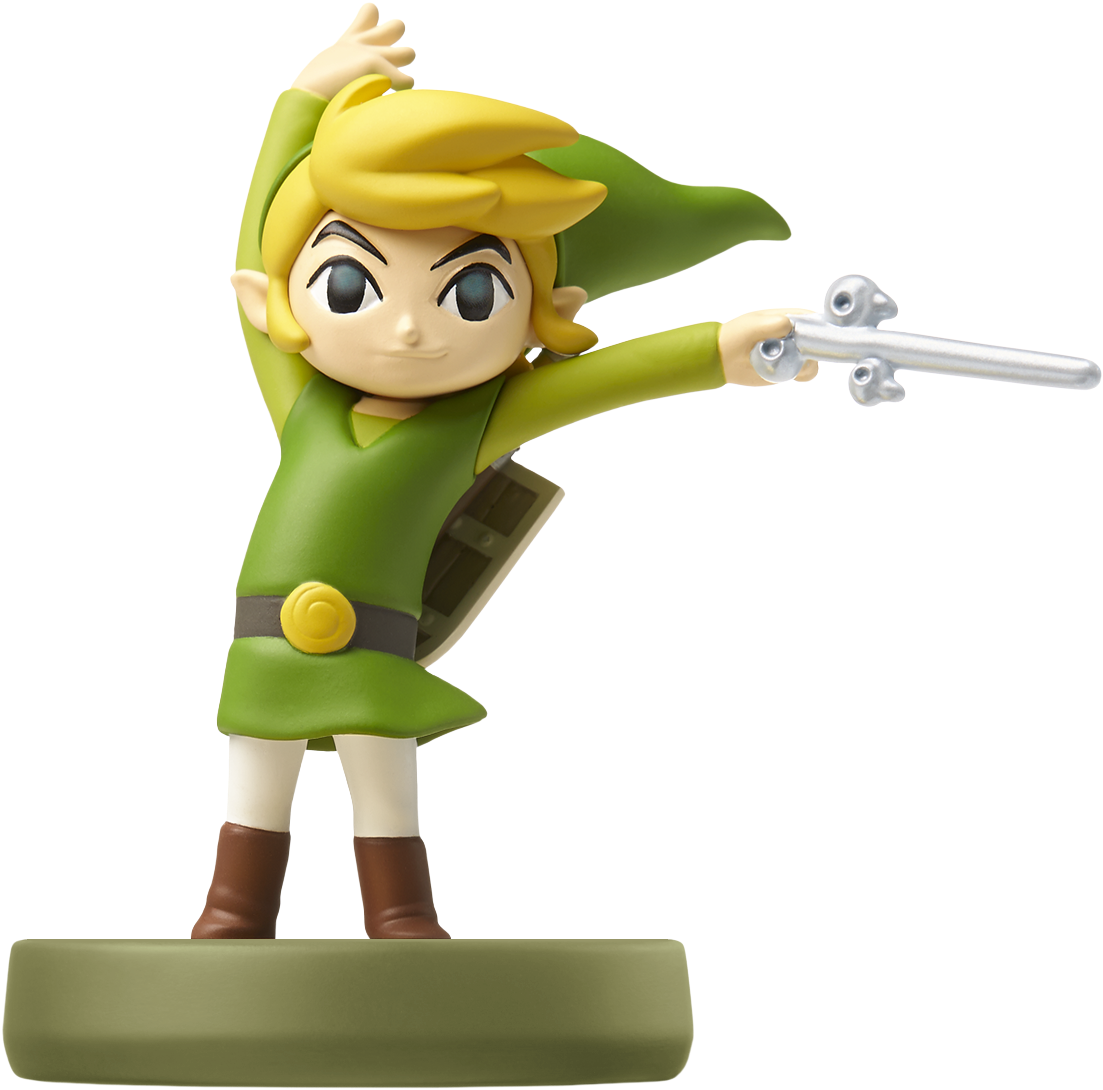 1542 X 1722 6 - Toon Link Wind Waker Amiibo Clipart (1542x1722), Png Download