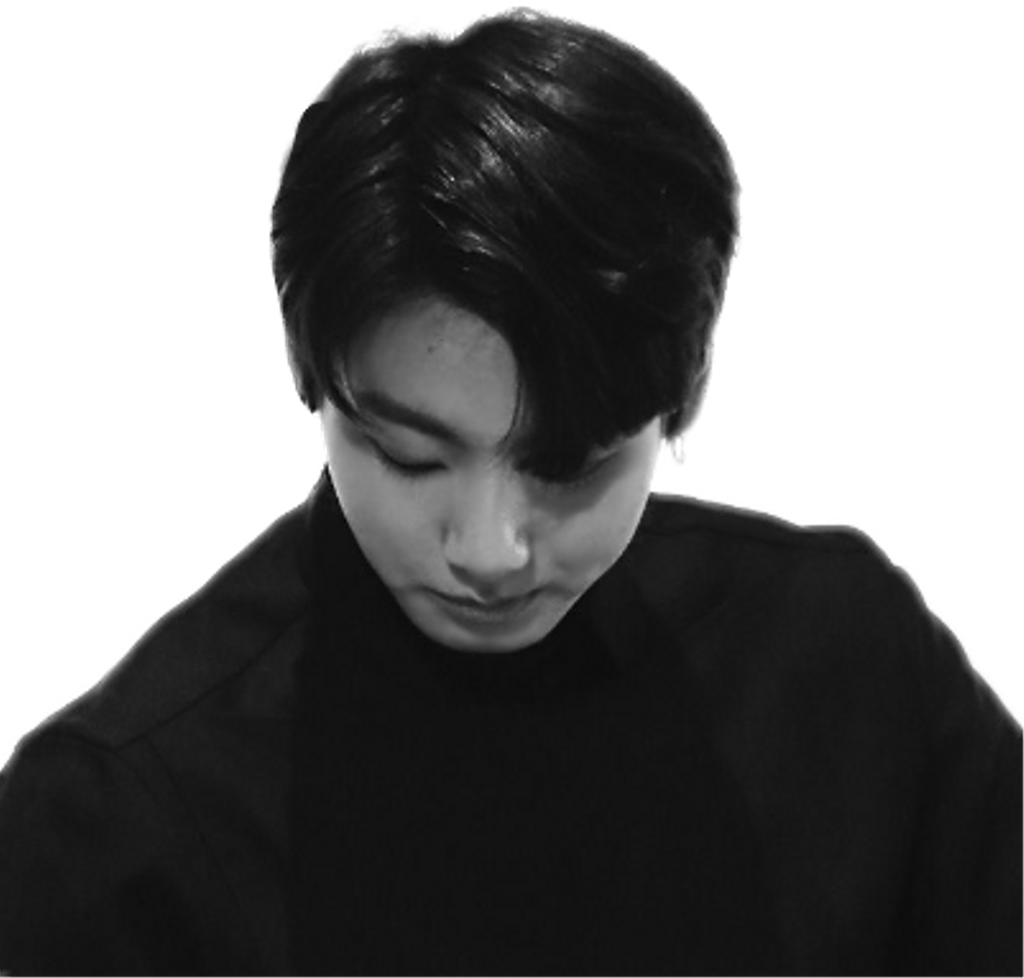 Jungkook Looks Nice In Black 👍💕 - Jungkook In Black Clipart (1024x978), Png Download