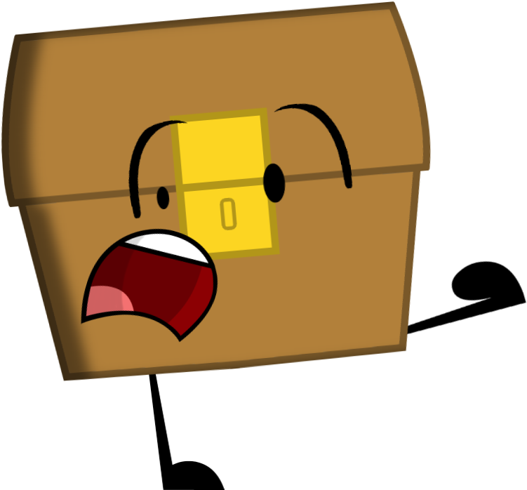 Treasure Chest - Bfdi Treasure Chest Clipart (773x700), Png Download