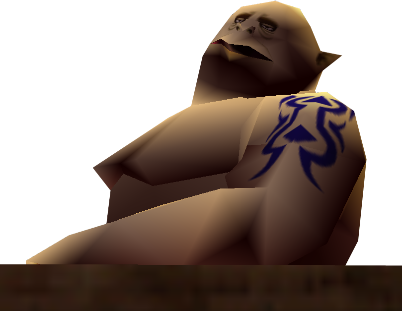 Treasure Chest Shop Manager Oot - Sculpture Clipart (809x627), Png Download