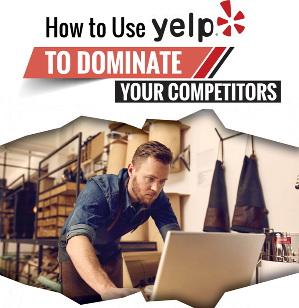 Use Yelp And Dominate The Competition - Yelp Clipart (1800x1008), Png Download