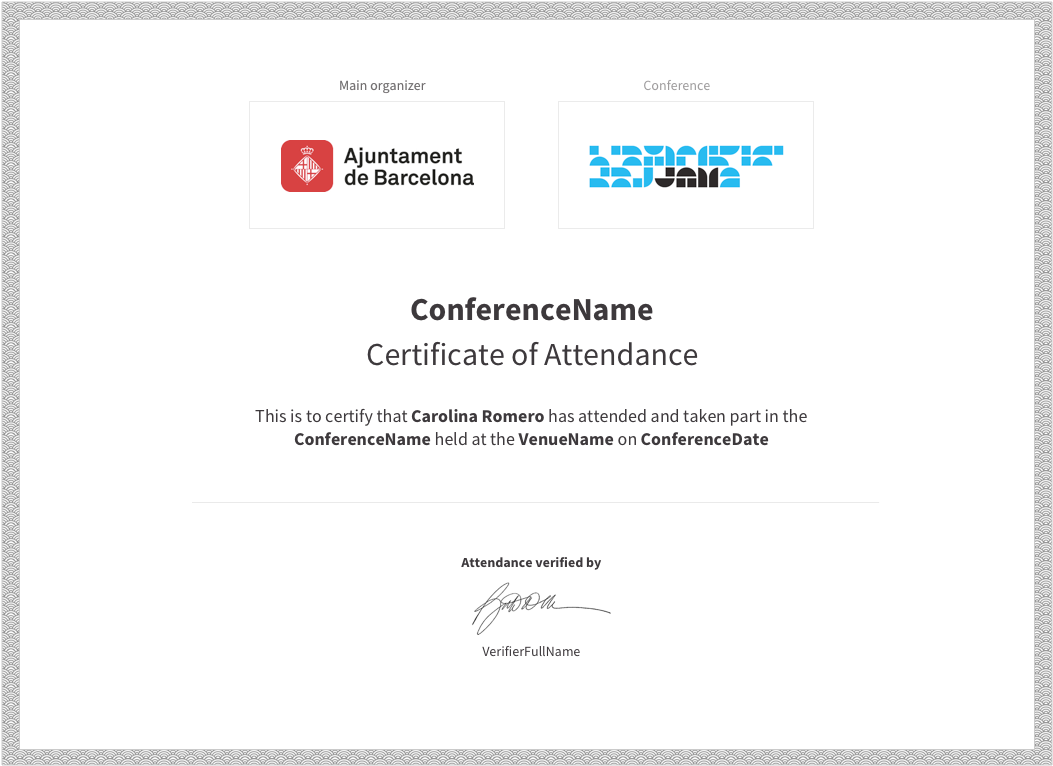 Conference-diploma - Bicing Clipart (1190x841), Png Download