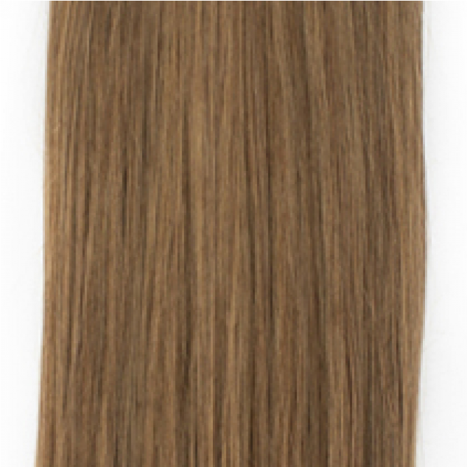 #8/12 Light Blonde & Dark Blonde, Clip In Hair Extensions - Lace Wig - Png Download (666x1000), Png Download