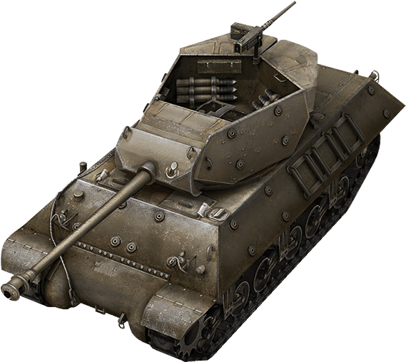 M10 Wolverine - World Of Tanks Jackson Clipart (1060x774), Png Download