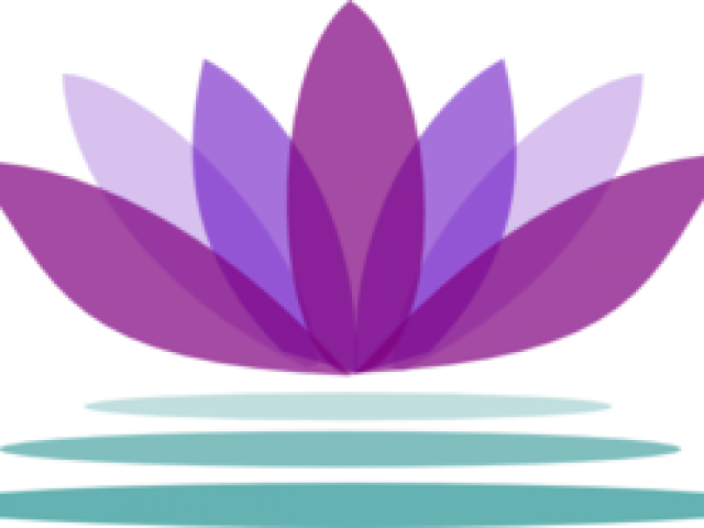 Lotus Clipart Lotus Flower - Purple Lotus Flower Symbol - Png Download (640x480), Png Download
