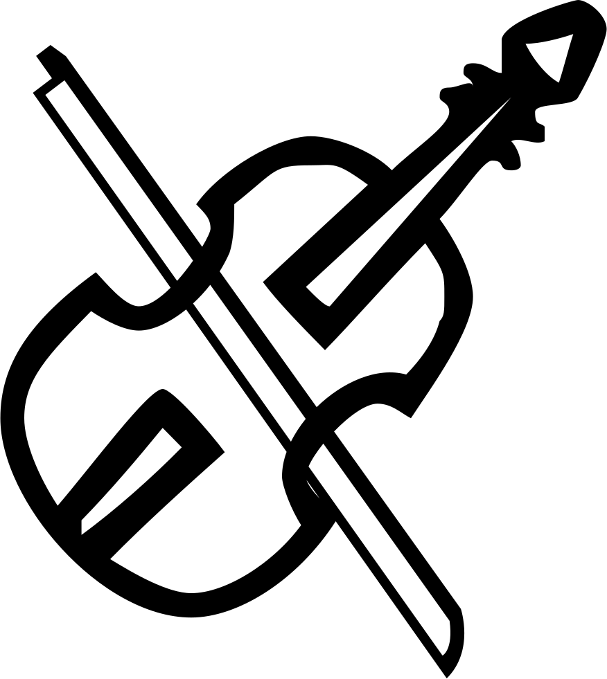 Png File - Icono Violin Png Clipart (876x981), Png Download