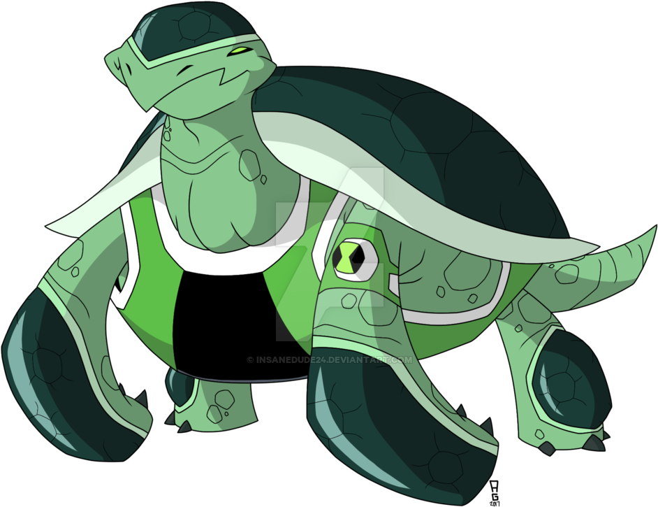 Fast Track Ben 10 Coloring Pages With Shellhead By - Ben 10 Snakepit Clipart (1024x916), Png Download