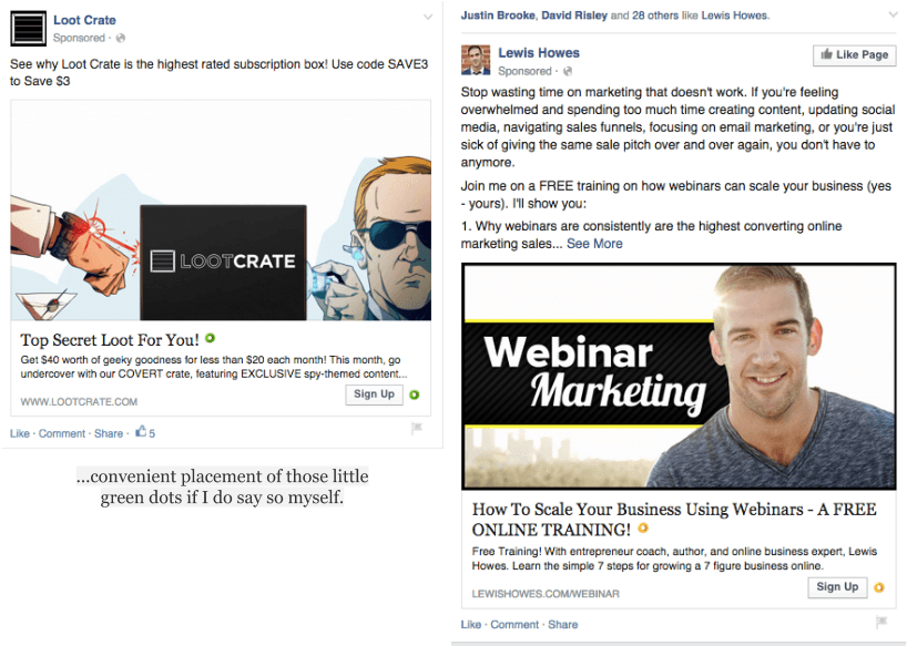 And Even In My Facebook Newsfeed - Business Coach Facebook Ads Clipart (829x594), Png Download